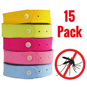 Simple Natural Products Mosquito Repellent Bracelet (15 Pack)