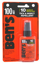 Load image into Gallery viewer, Bens Tick &amp; Insect Repellant 100 Deet, 1.25 Oz Pump Carded (37ml, 6 Pack)