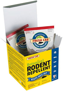 Fresh Cab Natural Botanical Rodent Repellent (48 Scent Pouches)