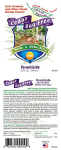 Cedar Bug-Free All Natural Termiticide (32 oz. Spray Bottle)