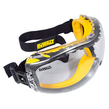 Load image into Gallery viewer, DEWALT Concealer Clear Anti-Fog Safety Goggle