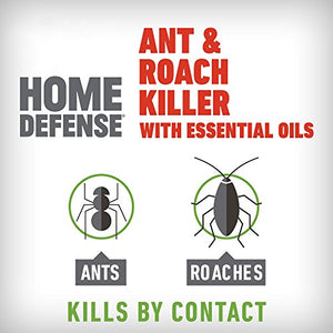 Ortho Home Defense Ant & Roach Killer with Essential Oils (14 oz Aerosol)