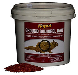 KAPUT Ground Squirrel Poison Bait (5 lb. Pail)