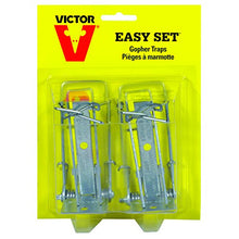Load image into Gallery viewer, Victor Easy Set Weather-Resistant Gopher Trap (2 Pack)