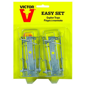 Victor Easy Set Weather-Resistant Gopher Trap (2 Pack)