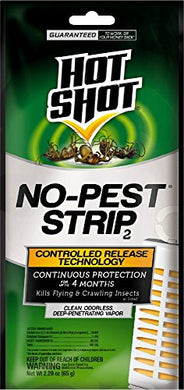 Hot Shot No-Pest Strip Penetrating Vapor Insect Killer (1 Strip)