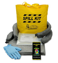 Load image into Gallery viewer, AABACO Universal Spill KIT – Perfect Spill Kits for Trucks - in Portable High Visibility Yellow Tote Bag –for Pesticide or Chemical Spill Response - Oil Containment (1 Kit)