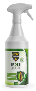MDXConcepts Natural Lice Spray for Home, Bedding, Belongings, and More - Safe Organic, Natural, and Non Toxic Ingredients - Works Fast to Kill & Repel Lice from Your Environment (16 oz)