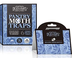 Dr. Killigan's Premium Pantry Moth Traps with Pheromone Attractant | Safe, Non-T