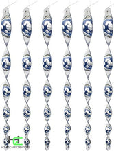 Load image into Gallery viewer, Homescape Creations Bird Repellent Reflective 15&quot; Spiral Scare Rods (6 Pack)