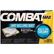 Load image into Gallery viewer, Combat Max Ant Killing Bait Stations, Indoor / Outdoor (6 Stations)