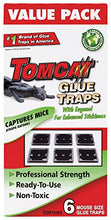 Load image into Gallery viewer, Tomcat Mouse Size Glue Traps, 6-Pack (Eugenol Formula)