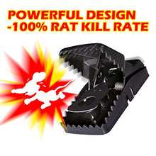 Load image into Gallery viewer, Power Rat/Mouse Killer Snap Trap (6 Pack)