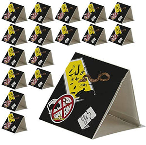 SteadMax Jumbo Mouse Trap Glue Board, Odorless and Poison Free (16 Pack)