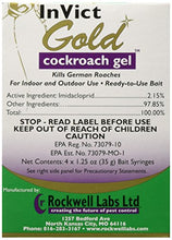 Load image into Gallery viewer, Invict Gold Roach Gel Bait (Four 35g Tubes)
