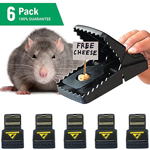 Rat Mouse Snap Trap Reusable Spring Metal Pedal Rodent Pest Control Old  Fashion 