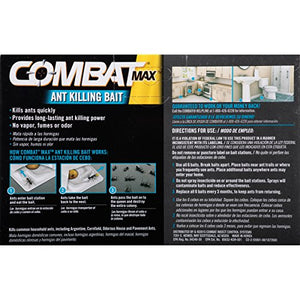 Combat Max Ant Killing Bait Stations, Indoor / Outdoor (6 Stations)
