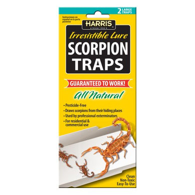 All-Natural Scorpion Traps w/25 Lures (2 Traps)