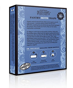 Dr. Killigan's Premium Pantry Moth Traps with Pheromone Attractant (6, Blue)