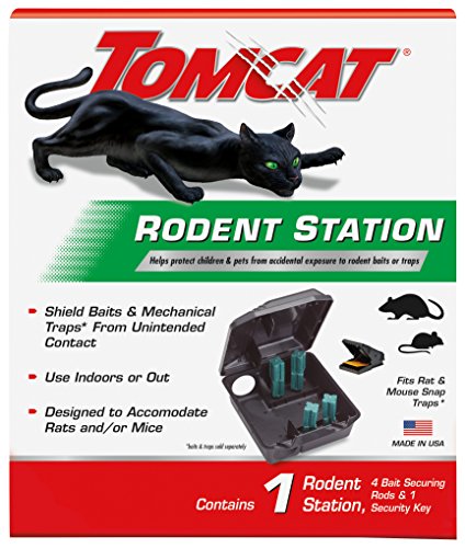 Tomcat Rodent Bait Station for Indoor / Outdoor Use