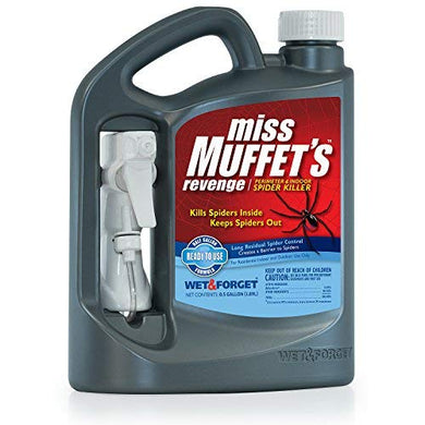 WET & FORGET Miss Muffet's Revenge Spider Killer, 64 oz.