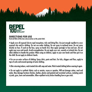 Repel 100 Insect Repellent, Pump Spray (4 oz. Bottle, 2 Pack)