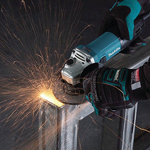 Makita HR2641X1 SDS-PLUS 3-Mode Variable Speed AVT Rotary Hammer with Case and 4-1/2" Angle Grinder, 1"