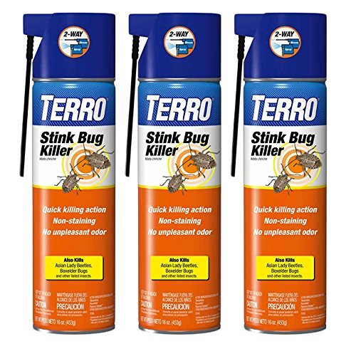 3-Pack TERRO Stink Bug Killer Aerosol Spray