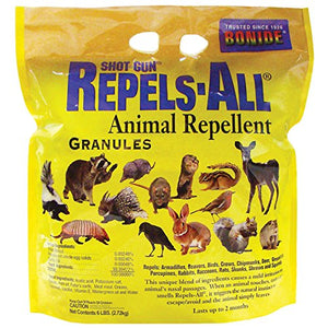 Bonide Chemical Number 6 Repels All Granules, Wildlife Repellent (6 Pounds)