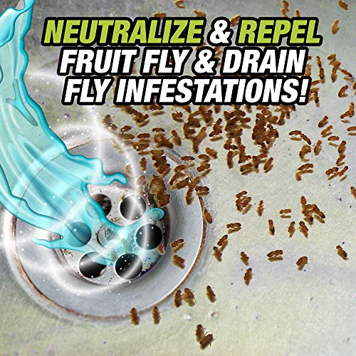 Green Gobbler Fruit Fly Goodbye Gel Drain Treatment-Drain Fly Killer(1 Gallon)