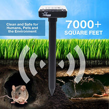 Load image into Gallery viewer, Toro Mole, Vole, &amp; Gopher Repeller, Solar Powered (4 Pack)